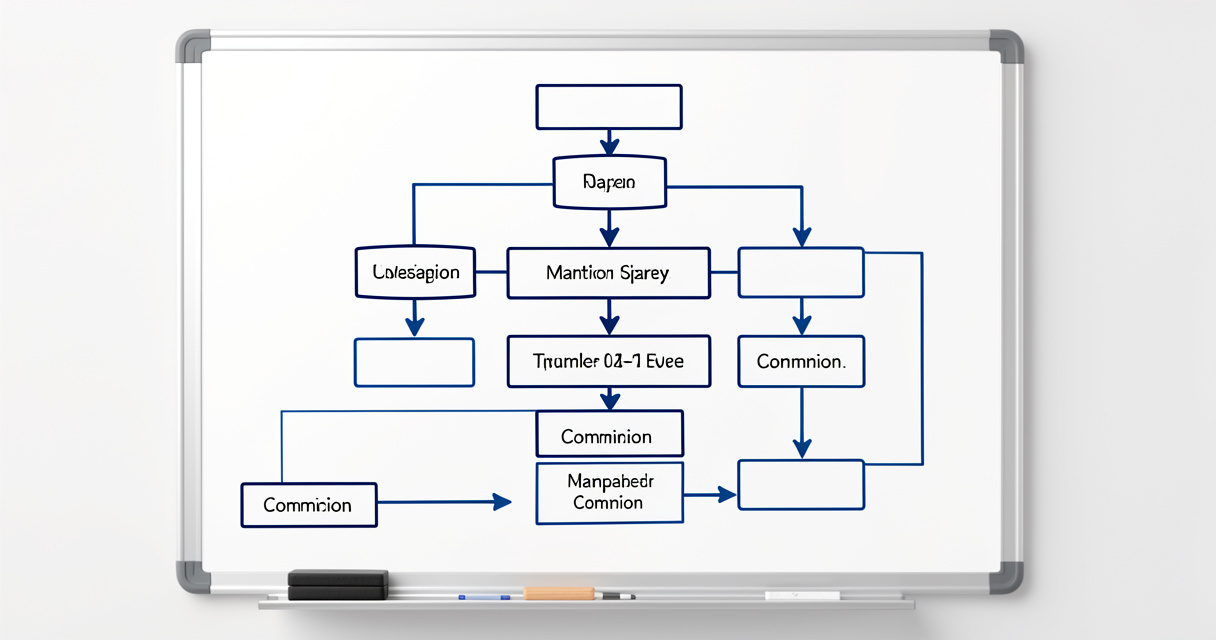 Schema de plan de compensation MLM avec niveaux de commission et downline