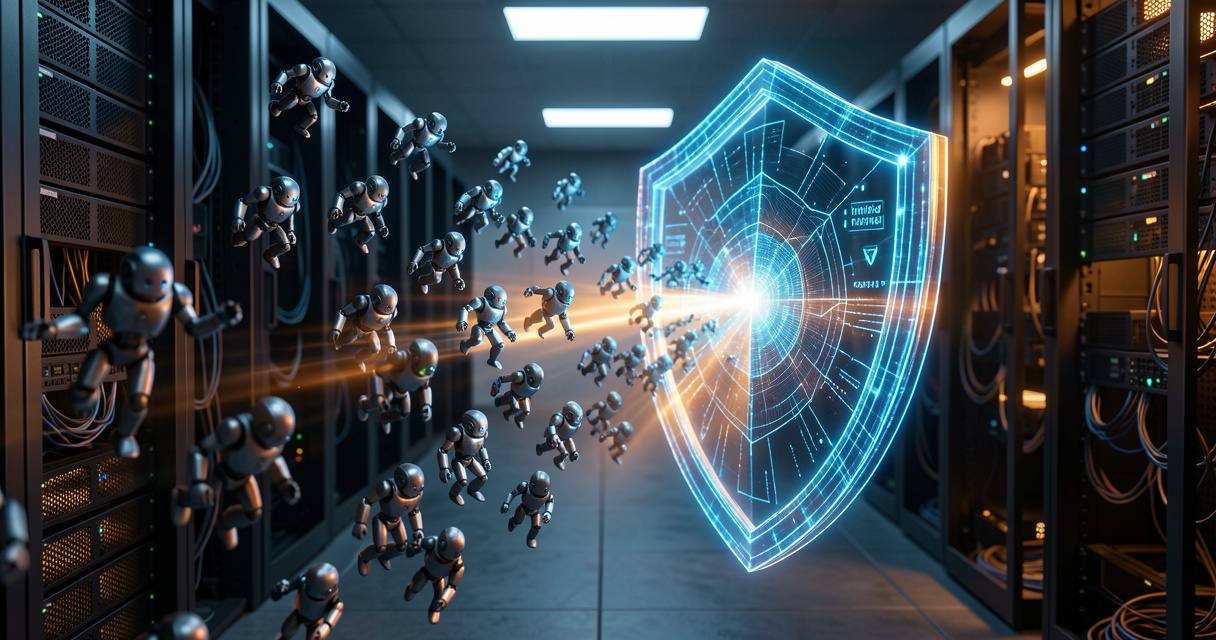 Bouclier Akamai anti-bot version 3 bloquant des robots malveillants